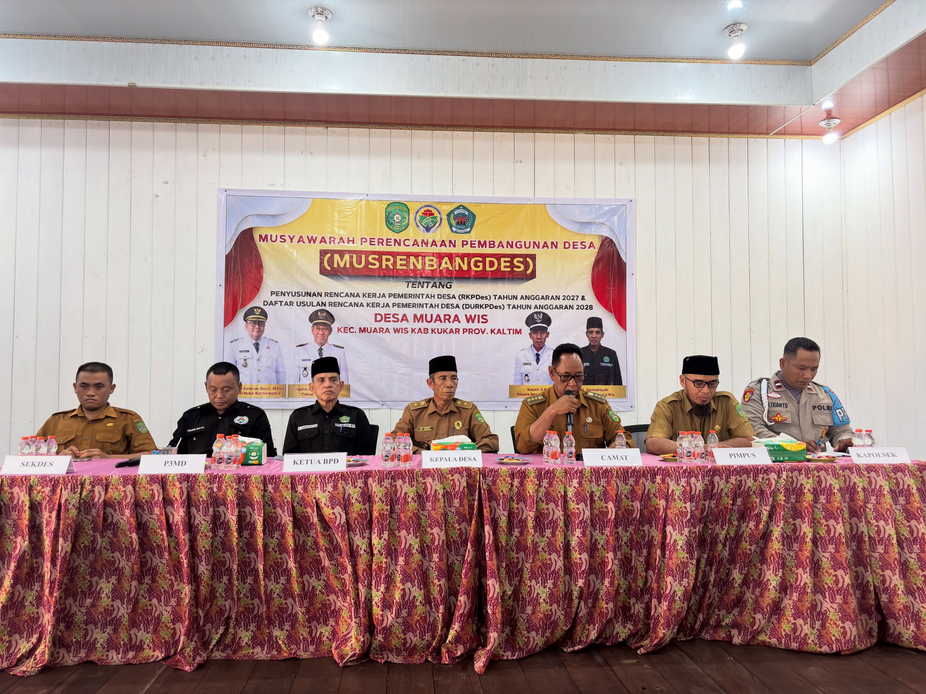 Pemdes Muara Wis Gelar Musrenbangdes RKPDES Tahun Anggaran 2027